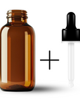 Amber Glass Bottles -30ml (Great for Travel) - ⁠Droppers image
