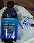 Organic Golden Castor Oil 16.9oz | 100% Pure, Hexane-Free, Extra Virgin image 2