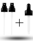 Pack of 3: Amber Glass Bottles -30ml (Great for Travel) image 3